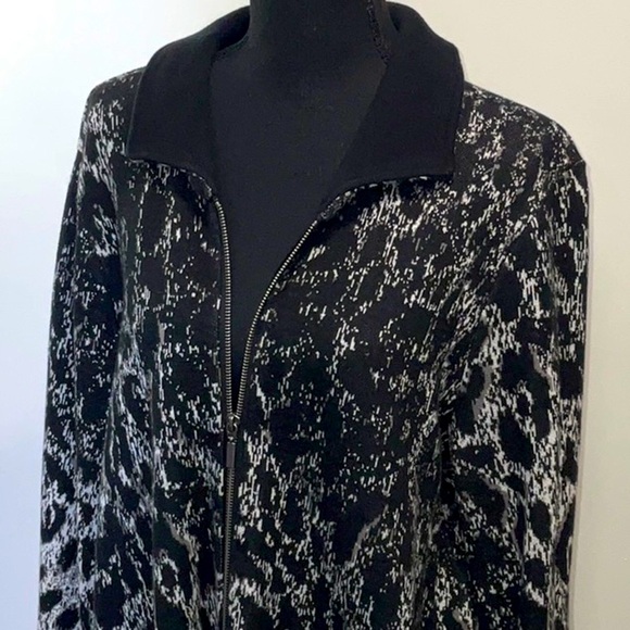 Chico’s Double Zip Sweater - Picture 3 of 12